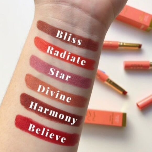 4/$25 Stina Face Lipstick in 02 Radiate - .05oz - Picture 2 of 5